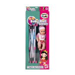 Baby Doll, 25cm - with Stroller